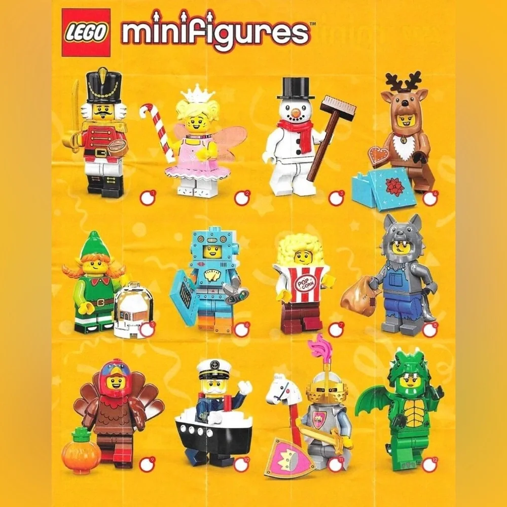 LEGO Reindeer Costume Series 23 Collectible Minifigure 71034 New - Picture 10 of 10